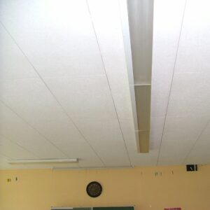 abgehängte Decke mit PCB-haltigem Anstrich (Wilhelmi)